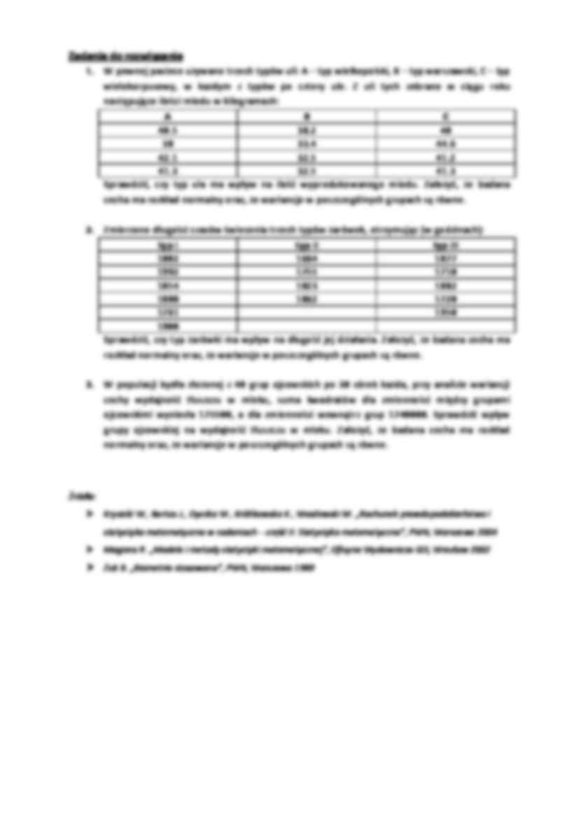 Wprowadzenie do statystyki - ćwiczenie 14 - strona 2