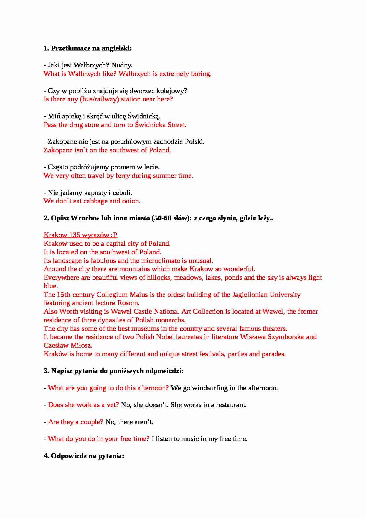 Test International Baccalaureate - strona 1