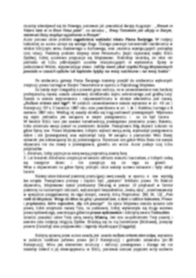 Prawo karne w Pięcioksięgu Mojżesza - strona 2