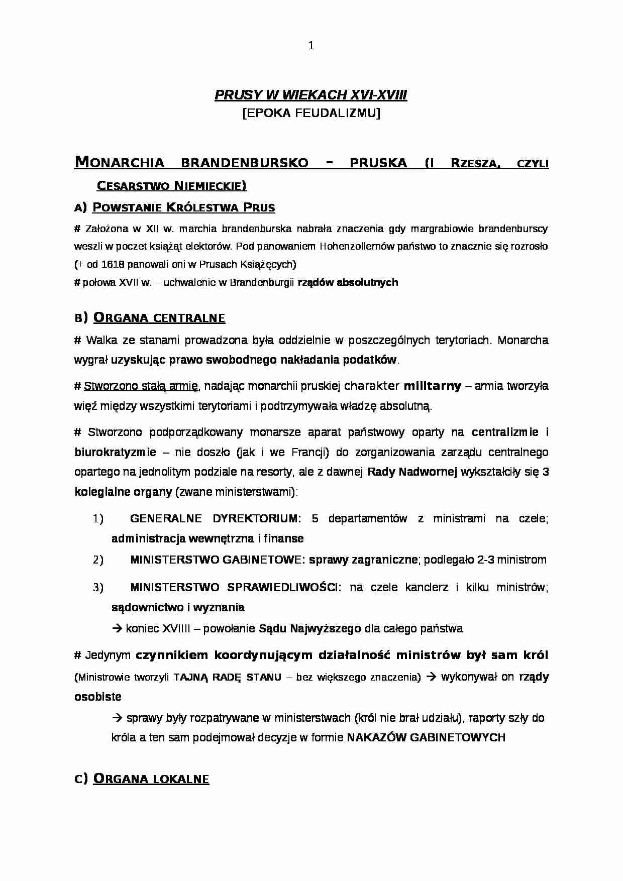 Prusy i Austria - strona 1