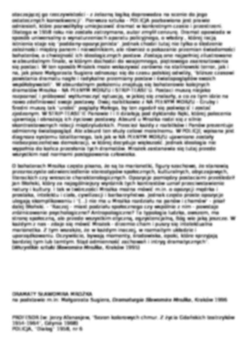 Na pełnym morzu i inne Mrożka - strona 2