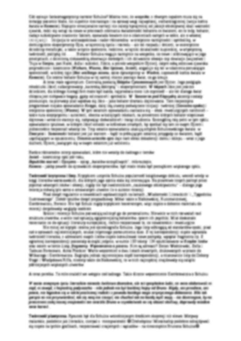 Historia literatury - Bruno Schulz - strona 2