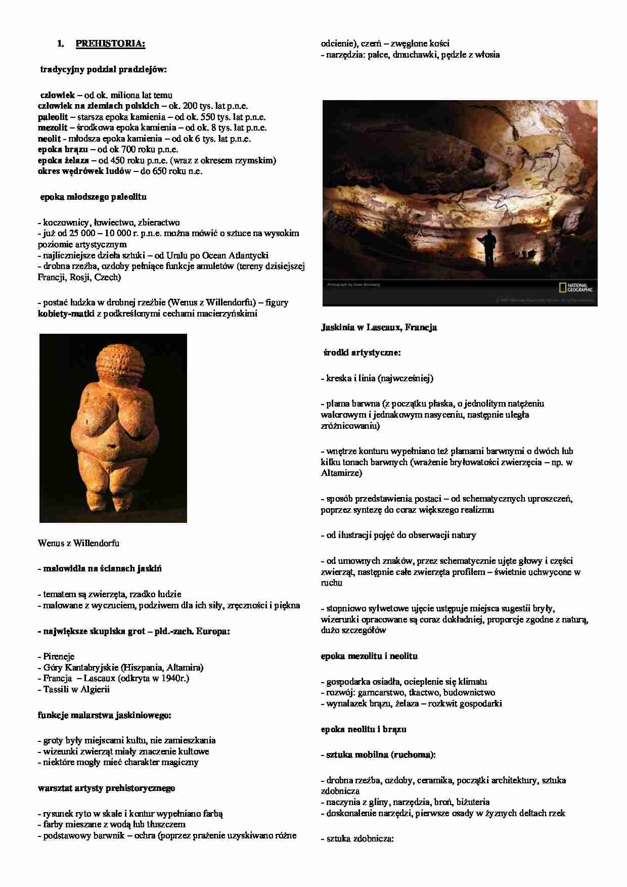 prehistoria - strona 1