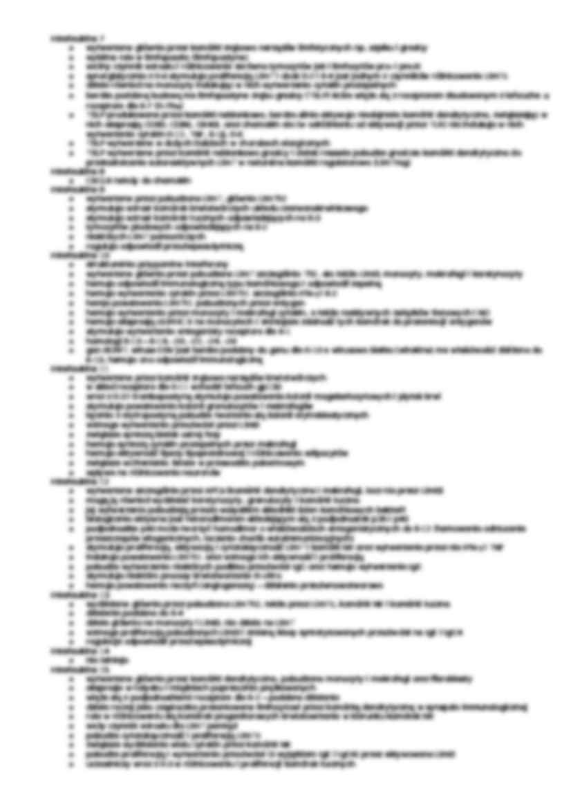 Cytokiny - plejotropia  - strona 3