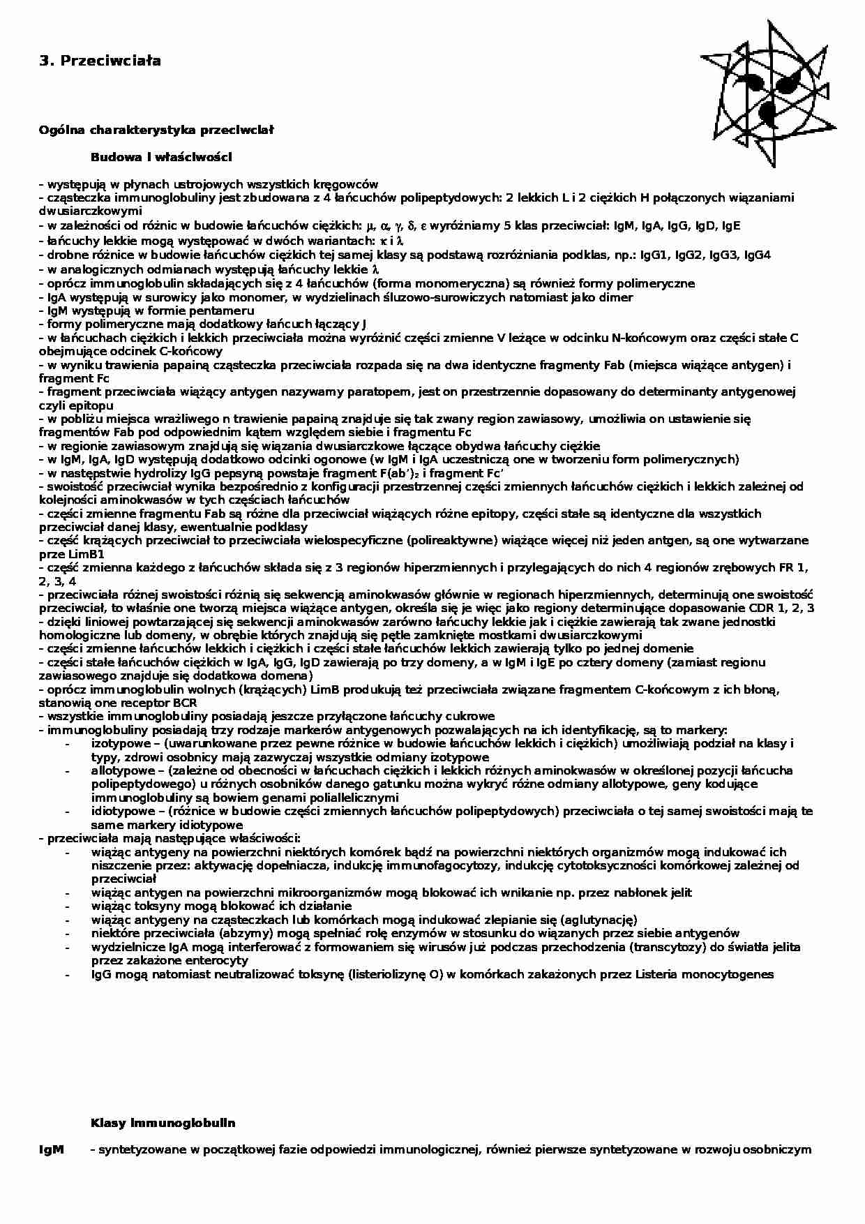 Przeciwciała - strona 1