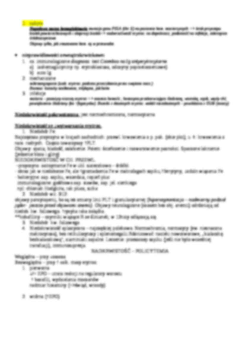 krwiotwrczy, immunopatologia, grasica-Robbins - strona 2