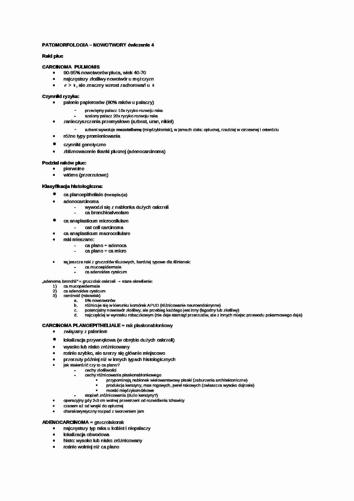 Patomorfologia - Nowotwory (5) - strona 1