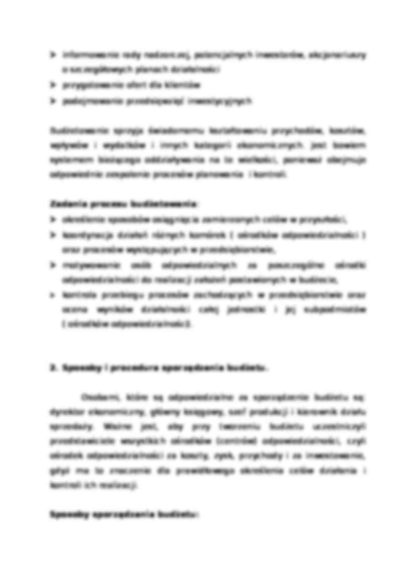 Budżetowa metoda zarządzania - strona 3