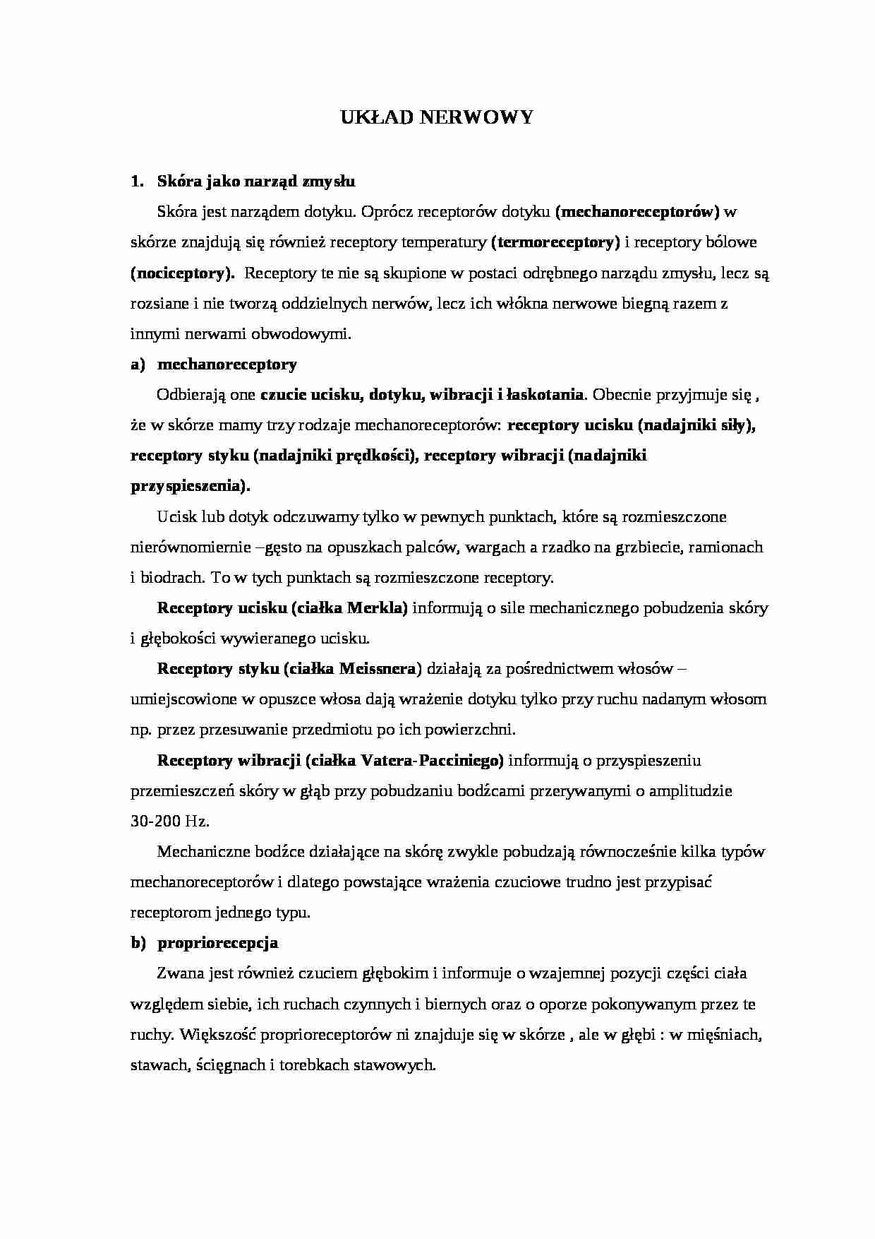 Patomorfologia - układ nerwowy - strona 1