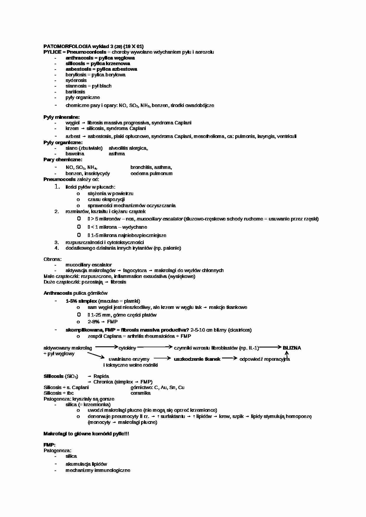 Patomorfologia - wykład 28 - strona 1