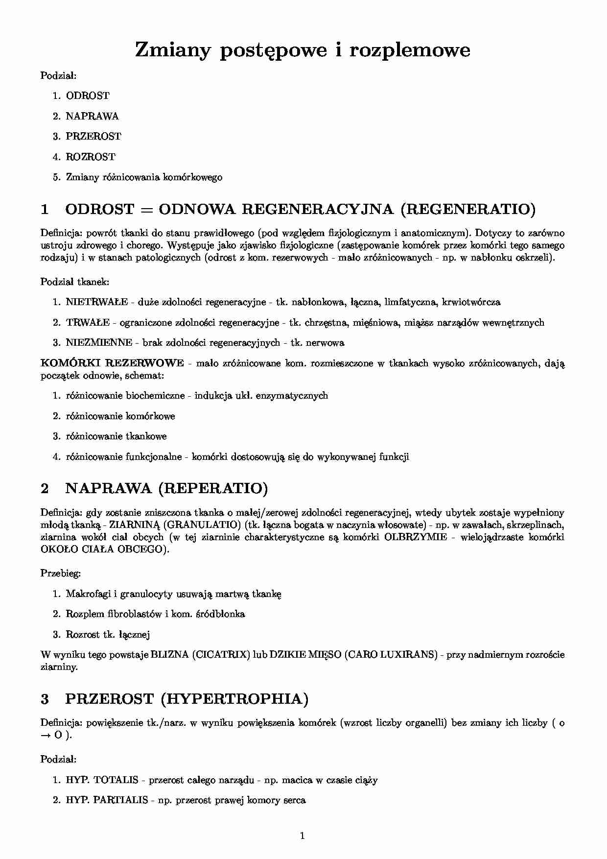 Zmiany postępowe i rozplemowe - strona 1