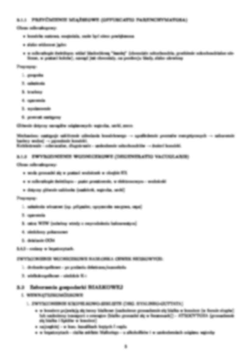 Patomorfologia - zmiany wsteczne - strona 3