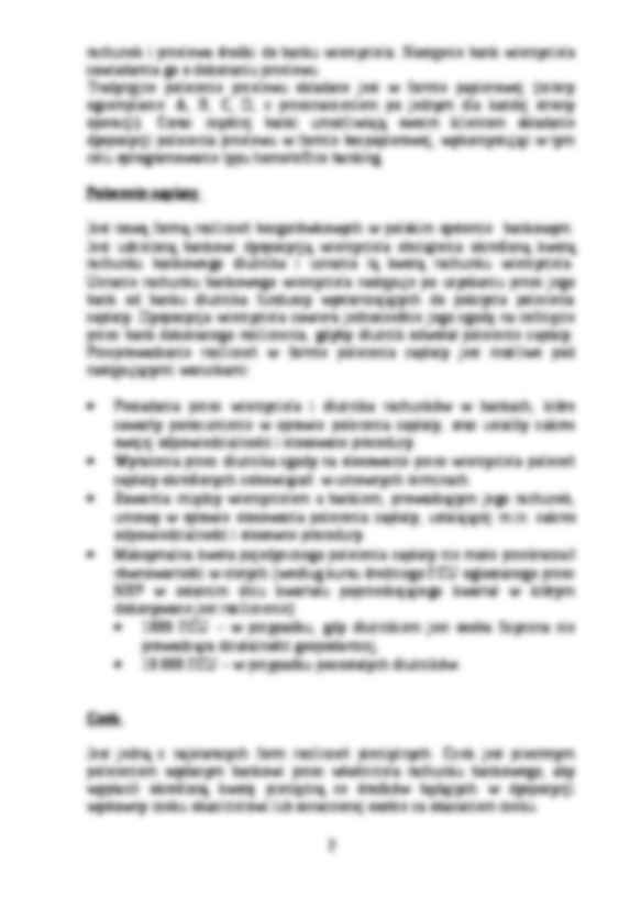 Pośrednictwo bankowe w sferze rozliczeń krajow - strona 2