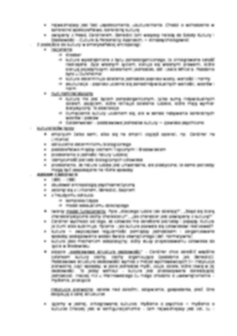 Kulturalizm - definicja i przedstawiciele - strona 2