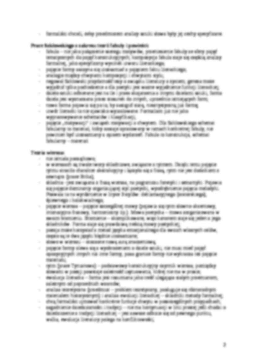 B. Eichenbaum - Teoria metody formalnej - omówienie - strona 2