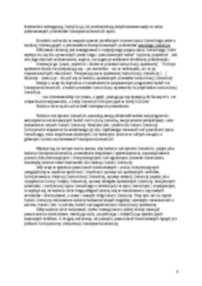 S. Frybes - Koncepcje badań nad życiem literackim - Historia idei - strona 2