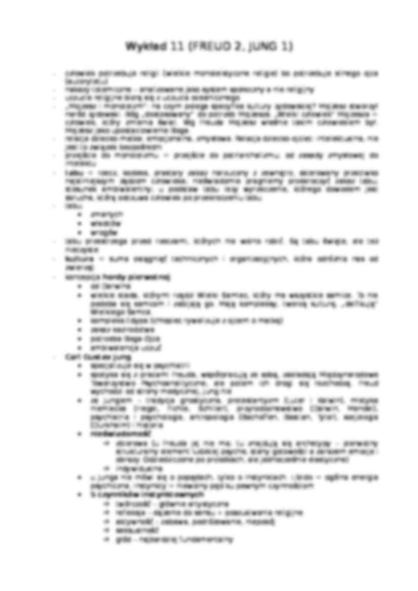 Freud i Jung - omówienie poglądów - strona 3