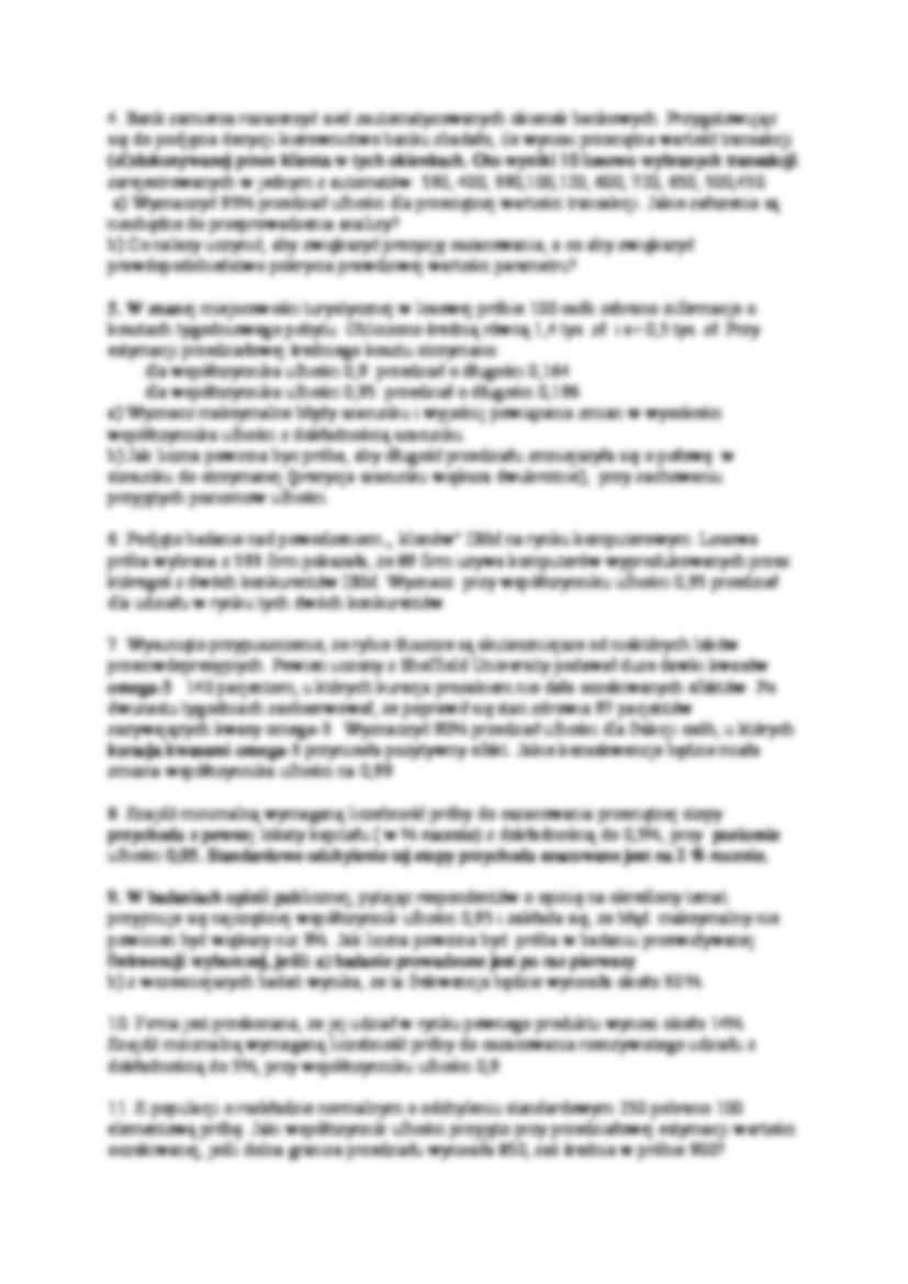 Zadania - estymacja - strona 2