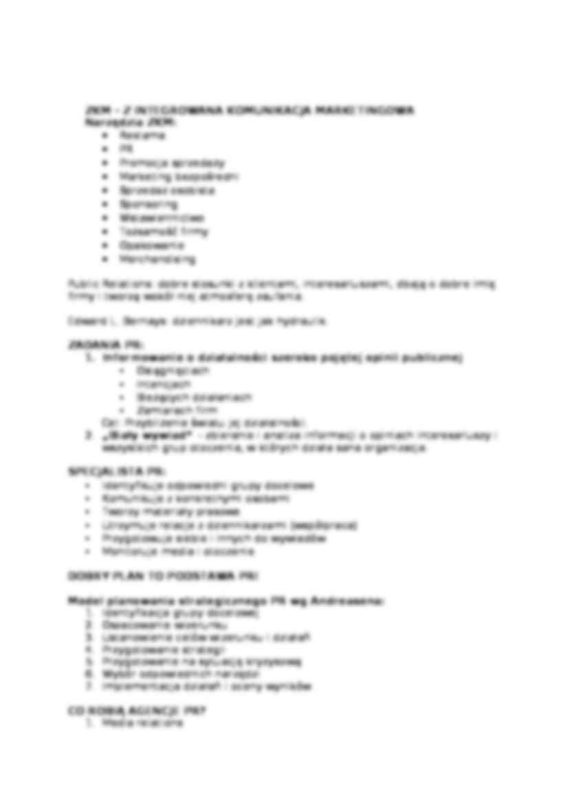 Public relations - wykład 1 - strona 2