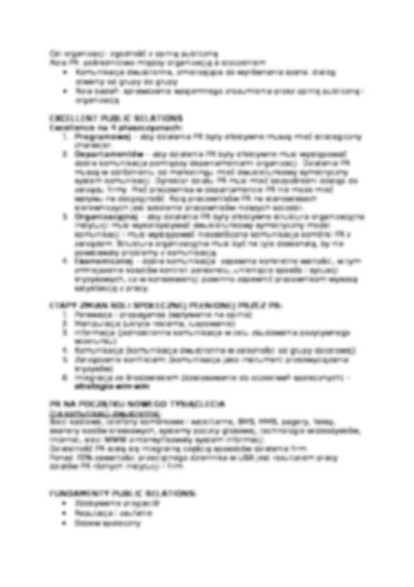Public relations - wykład 3 - strona 3