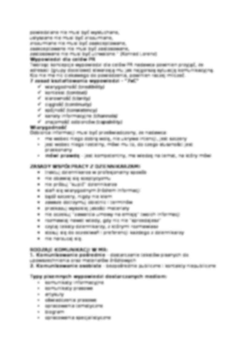 Public relations - wykład 5 - strona 2