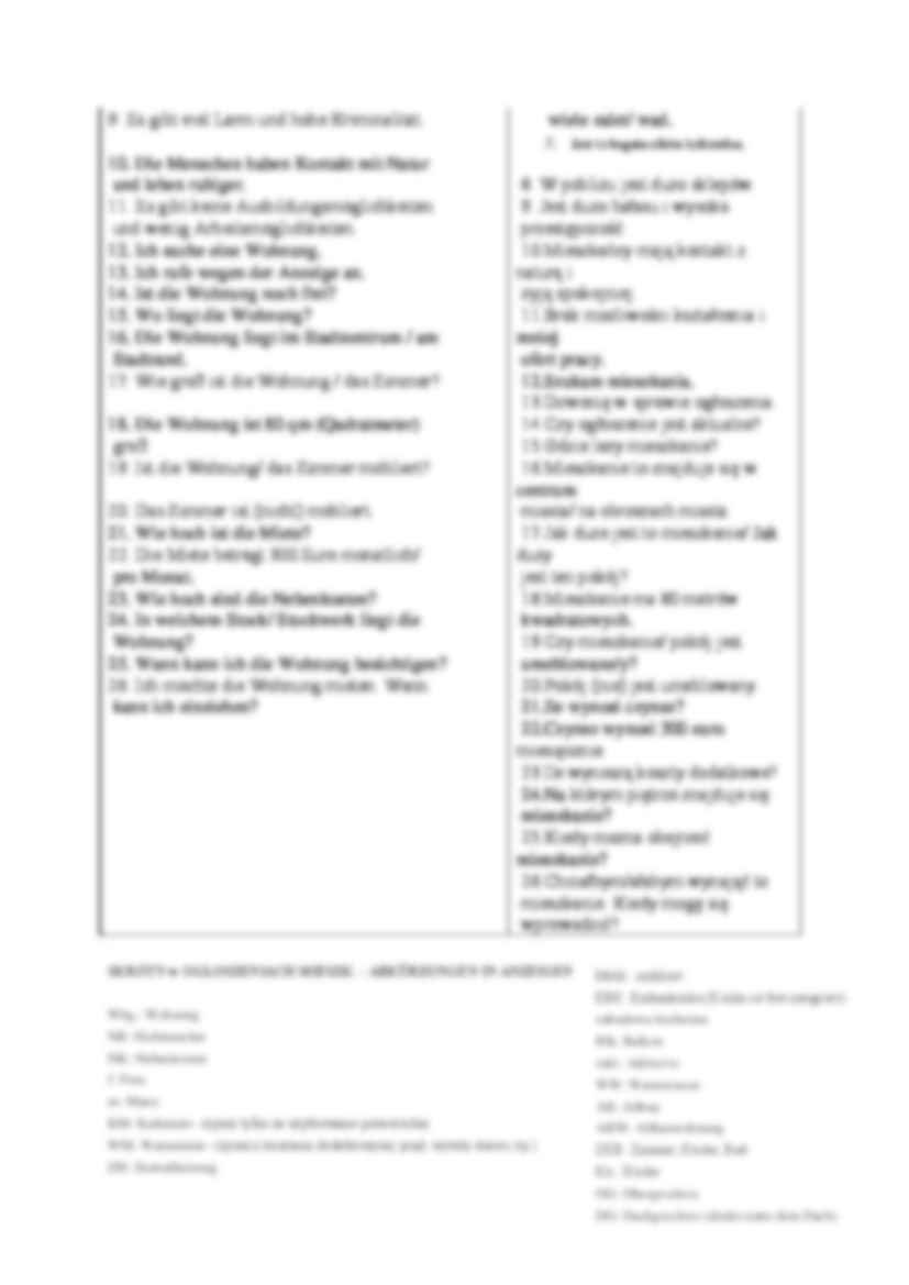 Niemiecki -przeprowadzka słówka - strona 2