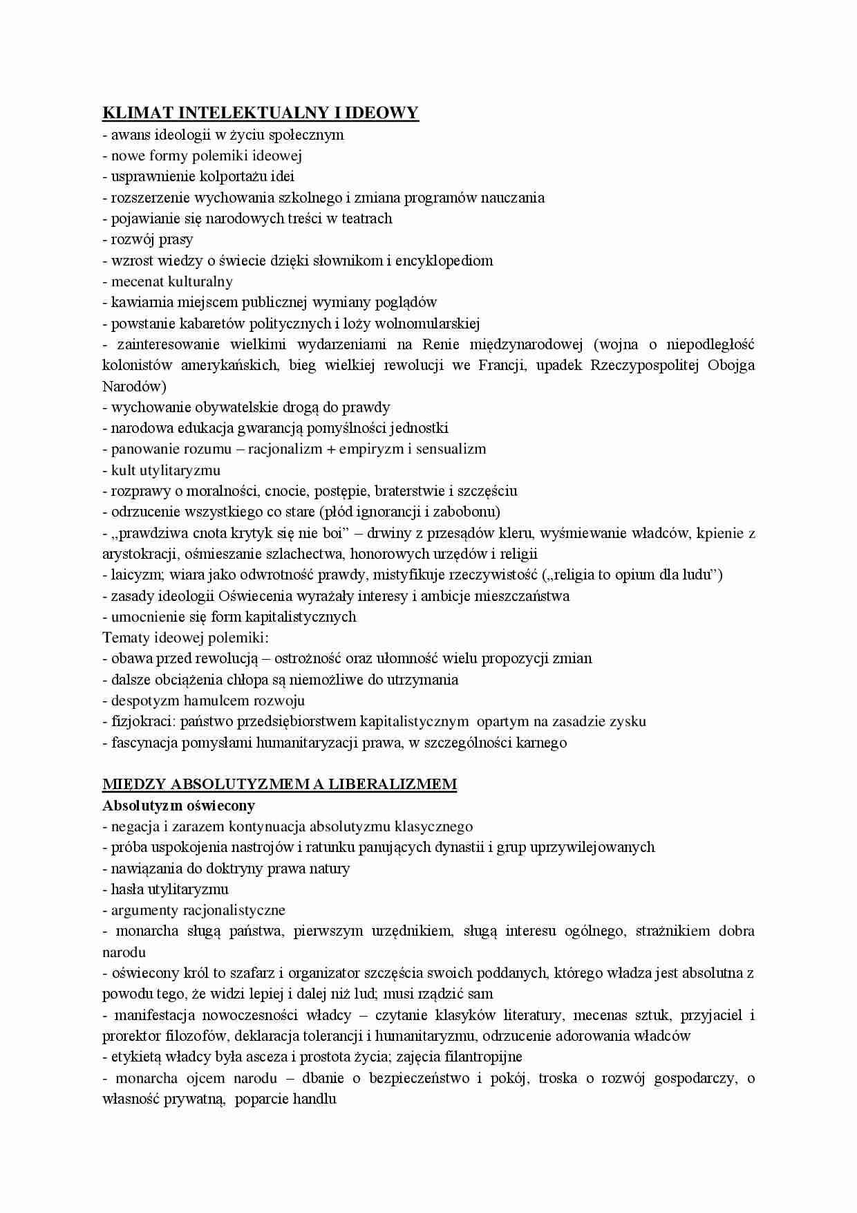 Klimat intelektualny i zbiorowy - strona 1