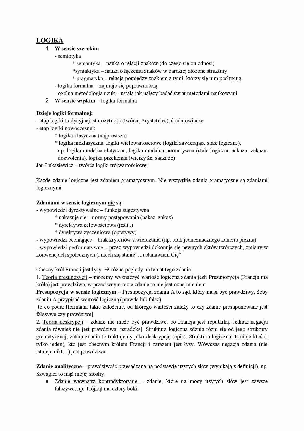 Wstęp do logiki - strona 1