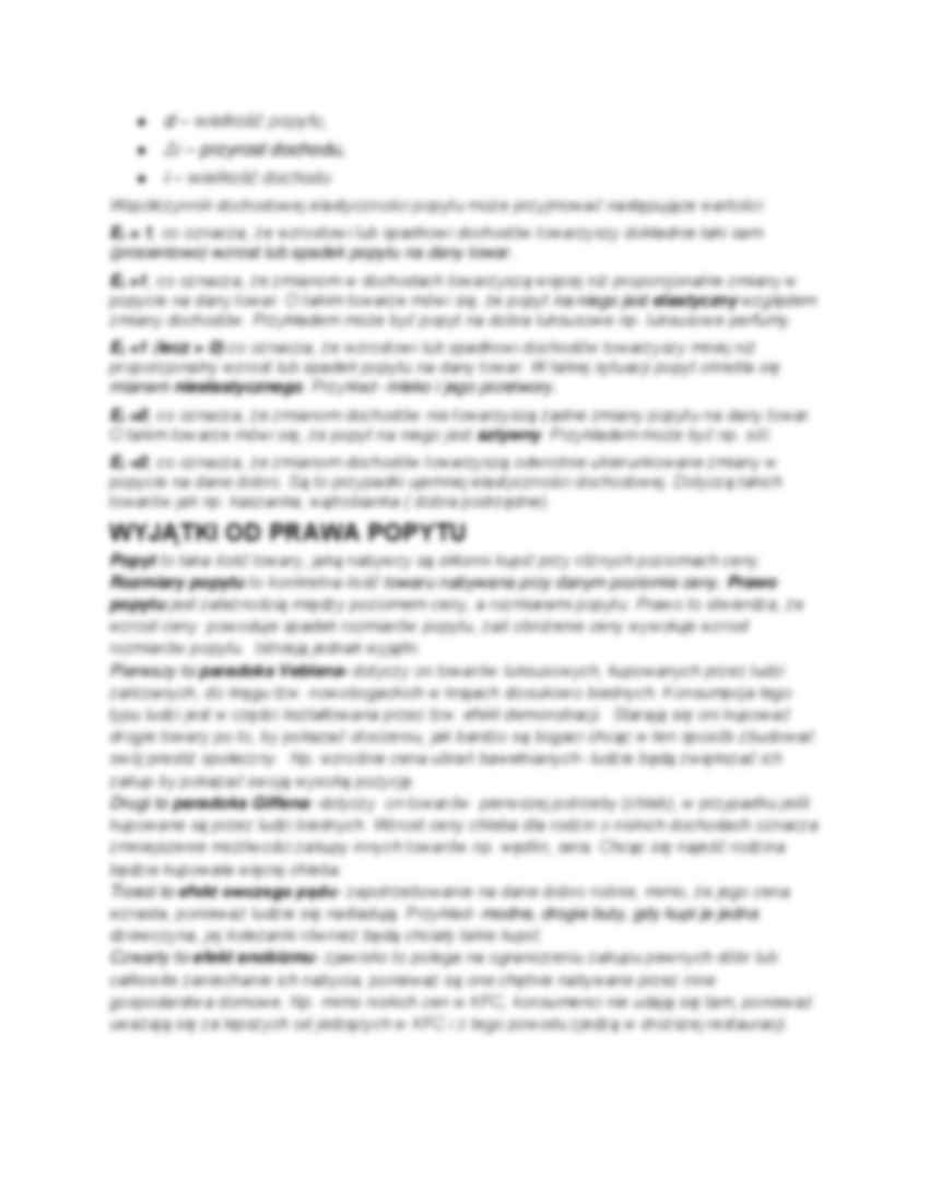 Funkcje pieniędza, popyt - strona 2