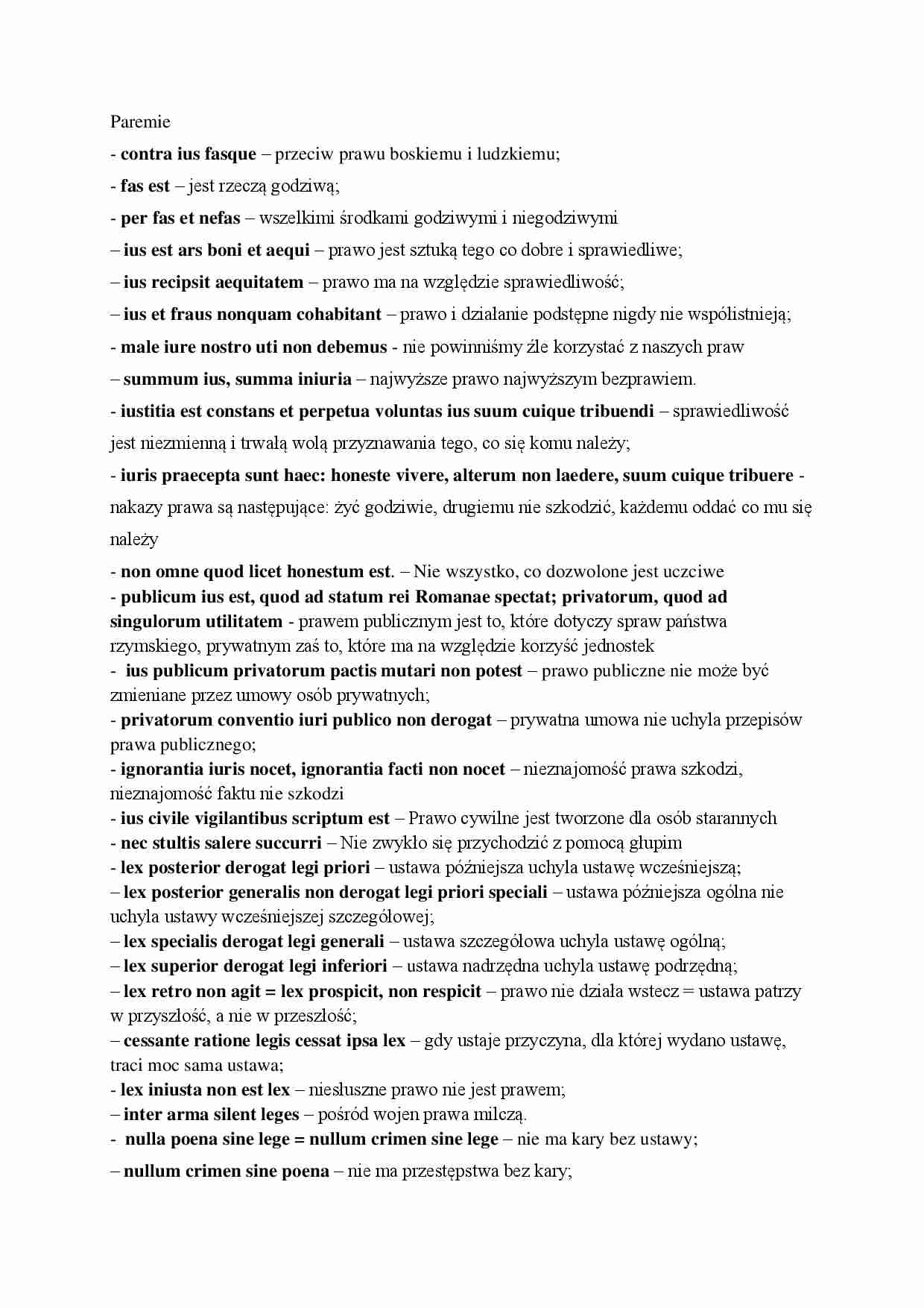 Spis paremii - strona 1