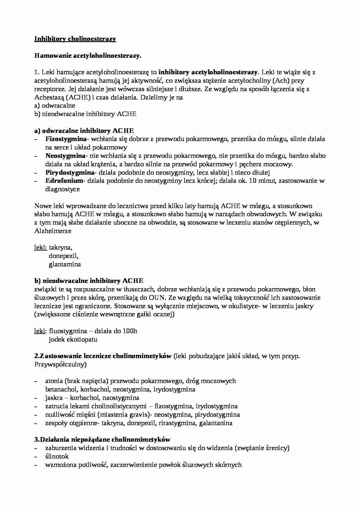 Układ współczulny i przywspółczulny - strona 1