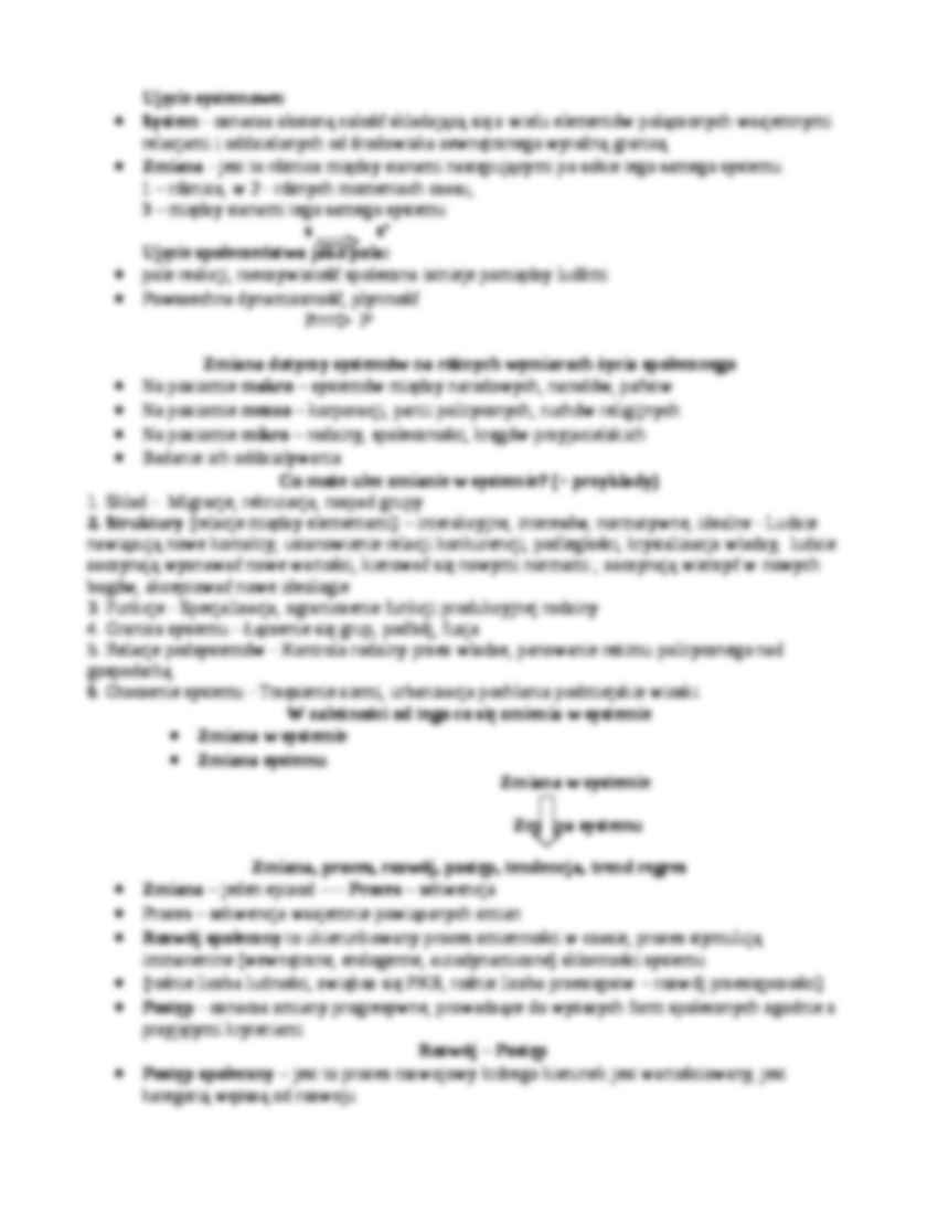 Socjologia zmiany - wykład 1 - strona 2