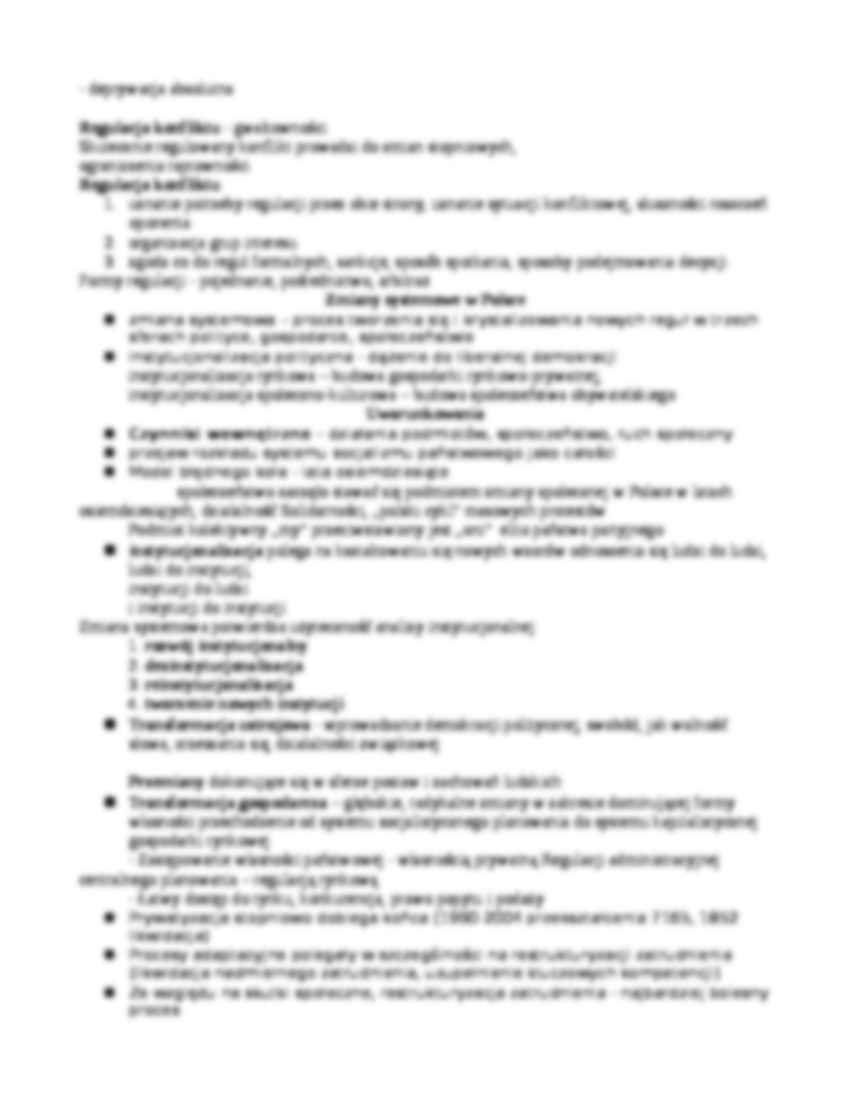 Socjologia zmiany - wykład 6 - strona 2