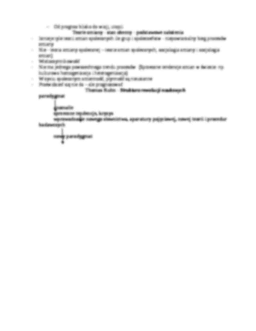 Socjologia zmiany - wykład 7 - strona 3