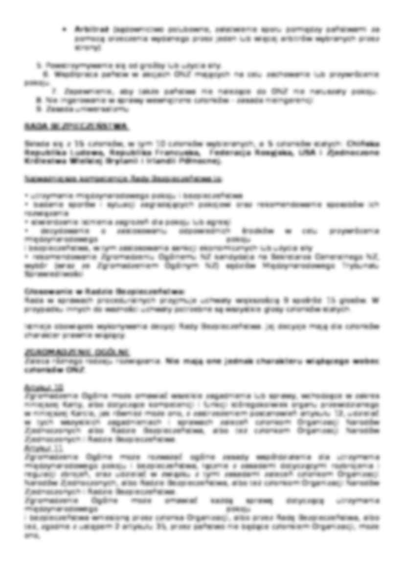 Charakterystyka NATO i ONZ - strona 3