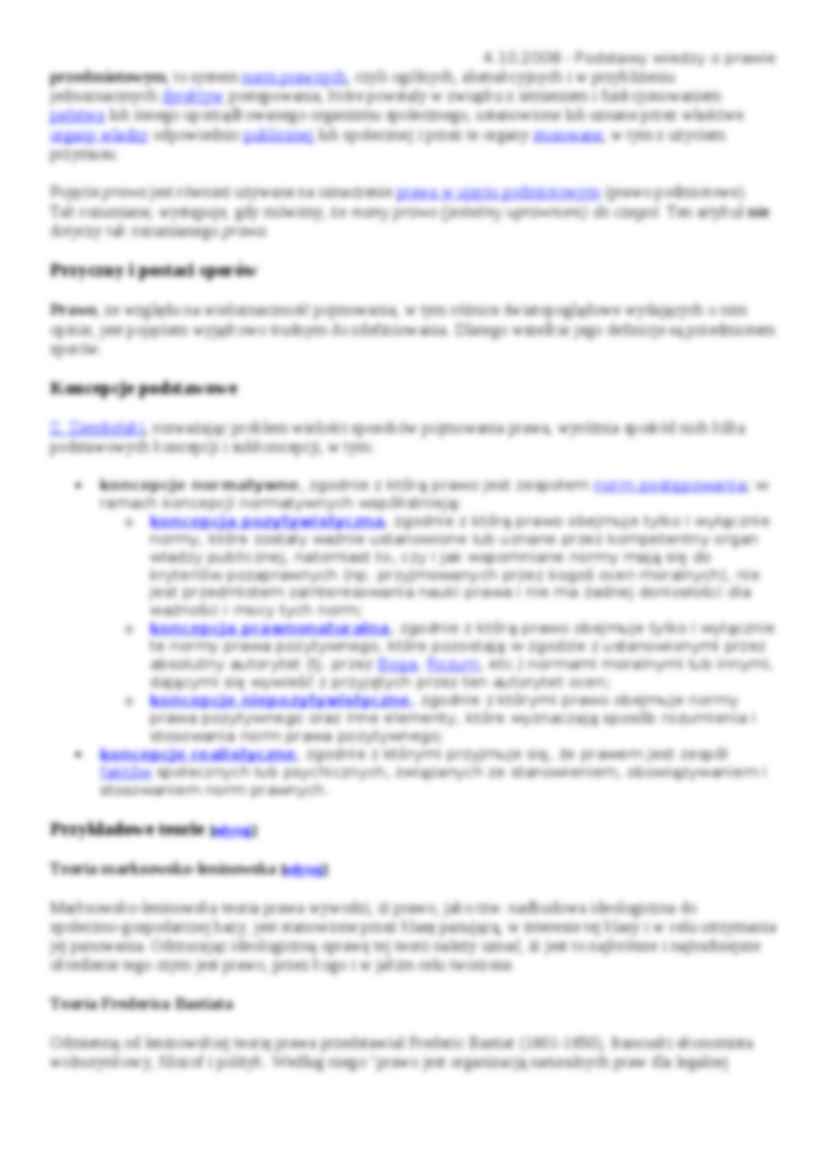 Podstawowe informacje o prawie. - strona 2