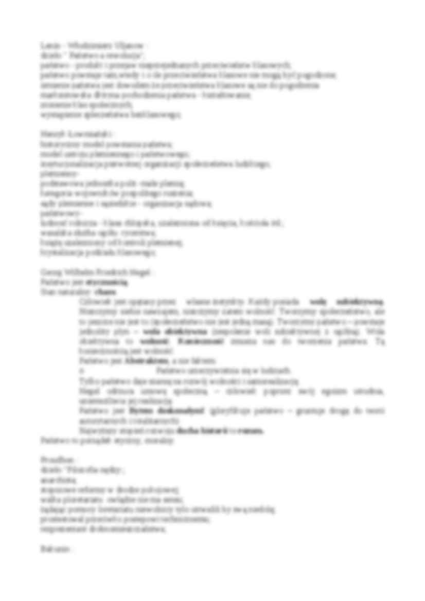 Geneza i isota państwa. - strona 3