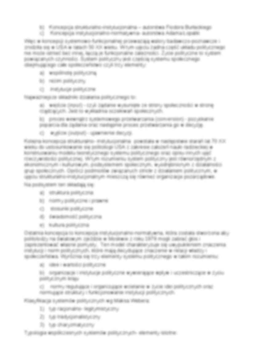 Systemy polityczne - strona 2