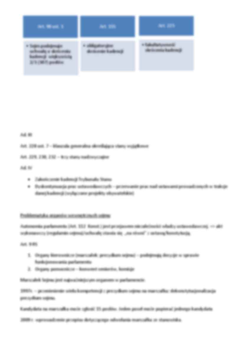 prawo parlamentarne - wykłady - strona 2