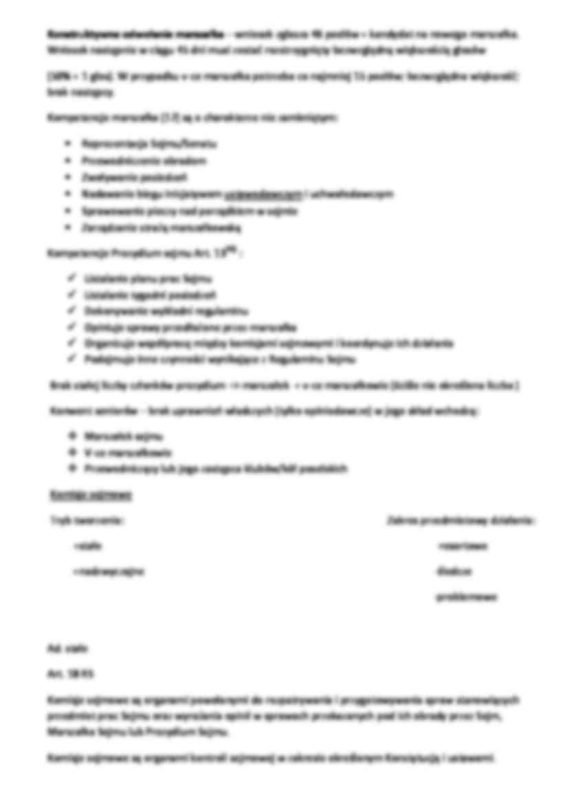 prawo parlamentarne - wykłady - strona 3