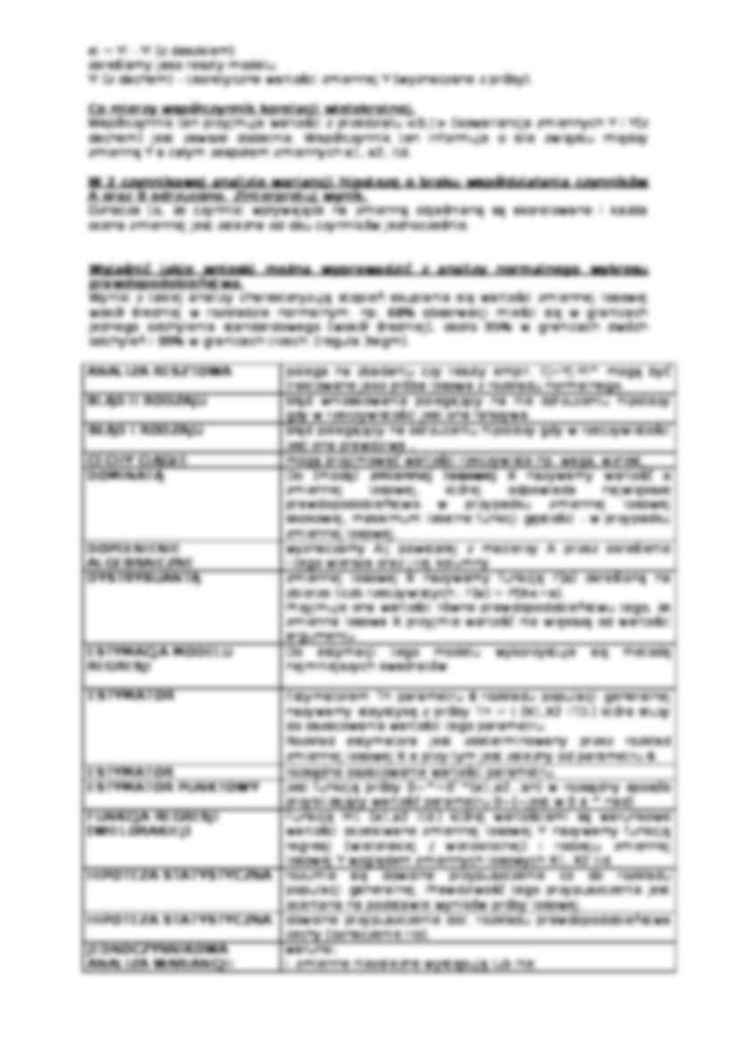 Statystyka - zagadnienia i interpretacja wzorów - strona 2