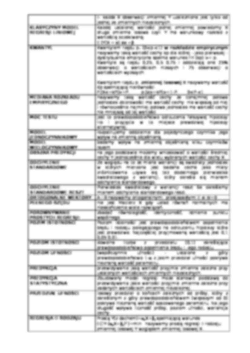 Statystyka - zagadnienia i interpretacja wzorów - strona 3