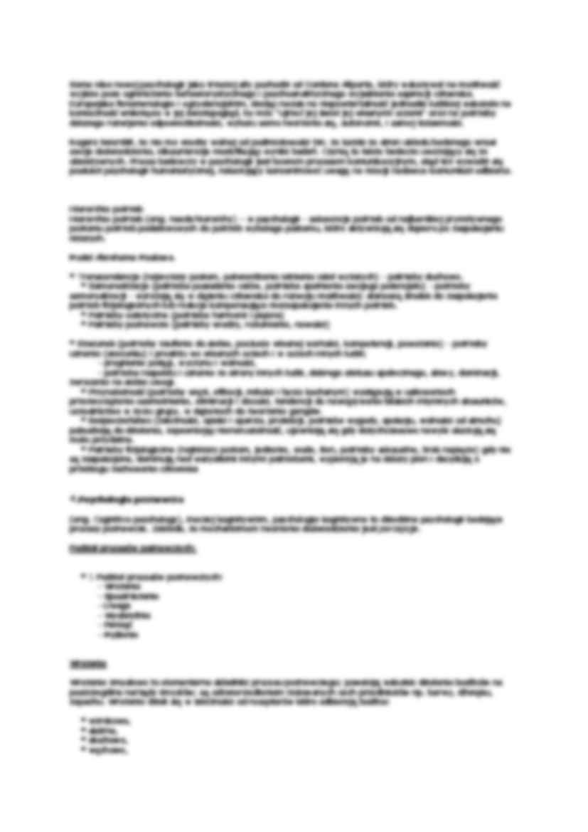 Psychologia humanistyczna, samorealizacja - strona 2