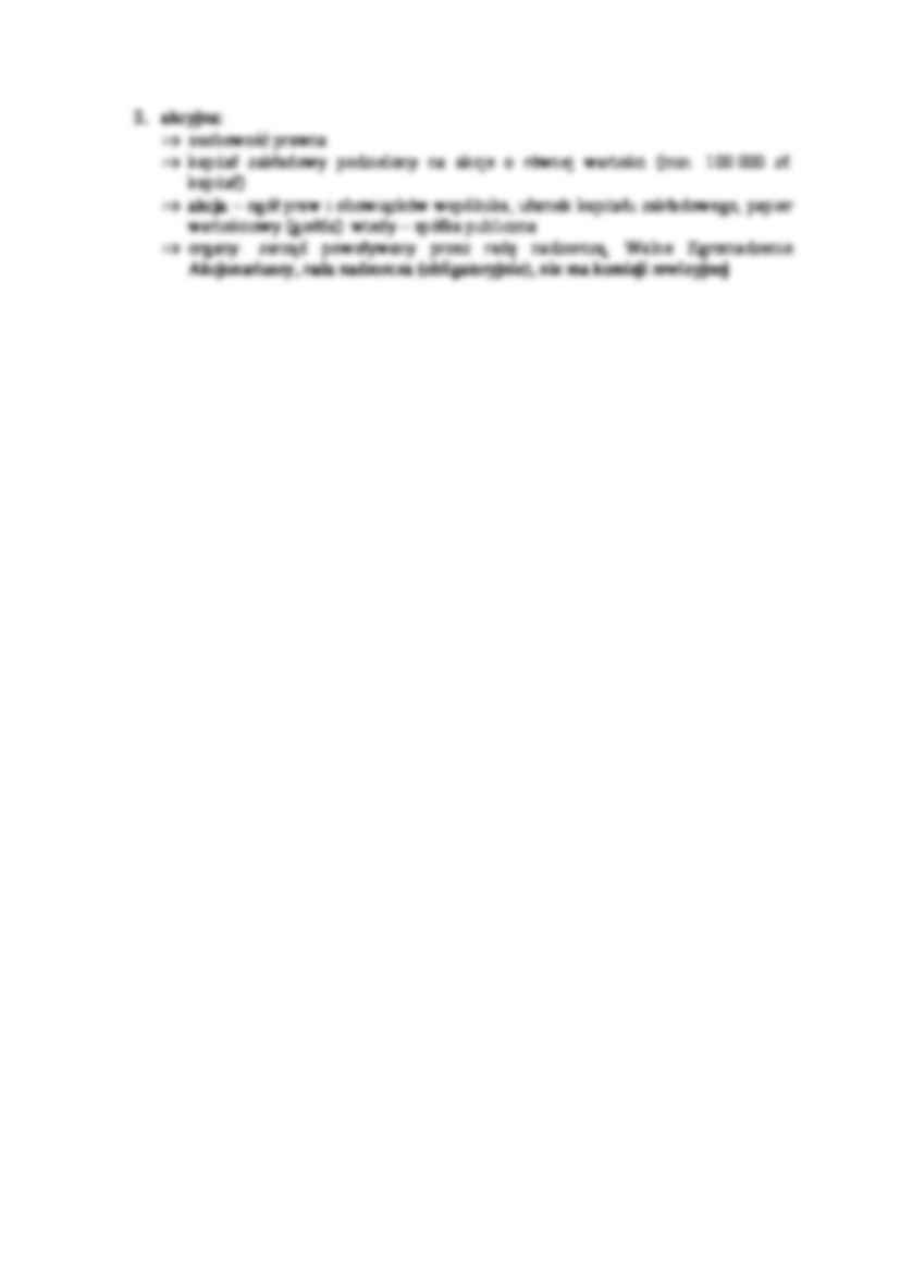 prawo handlowe - Rodzaje przedsiębiorców - strona 2