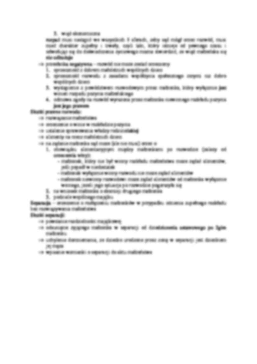 prawo rodzinne i opiekuńcze - strona 2