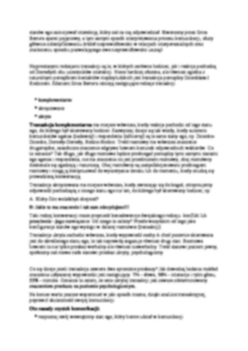 Stany ego wg Berne'a - strona 3