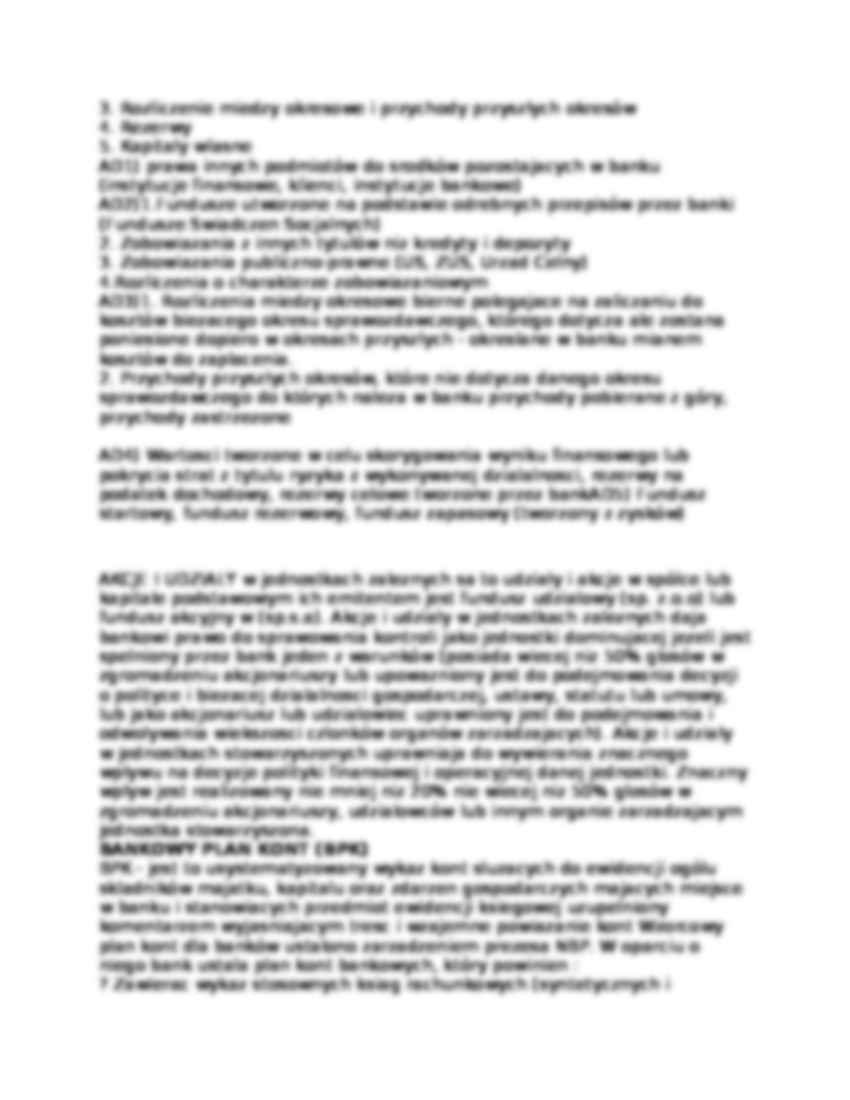 Rachunkowość bankowa 2 - strona 3