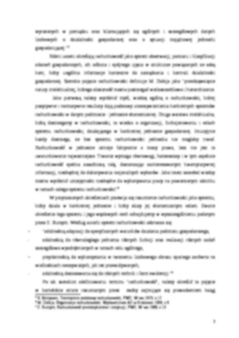 Rachunkowość - istota i cele, kierunki wykorzystania - strona 2