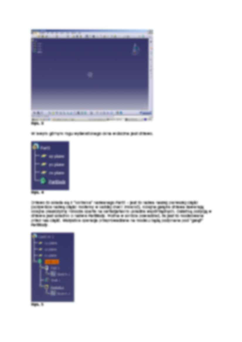 CATIA V5  - kurs podstawowy - strona 2