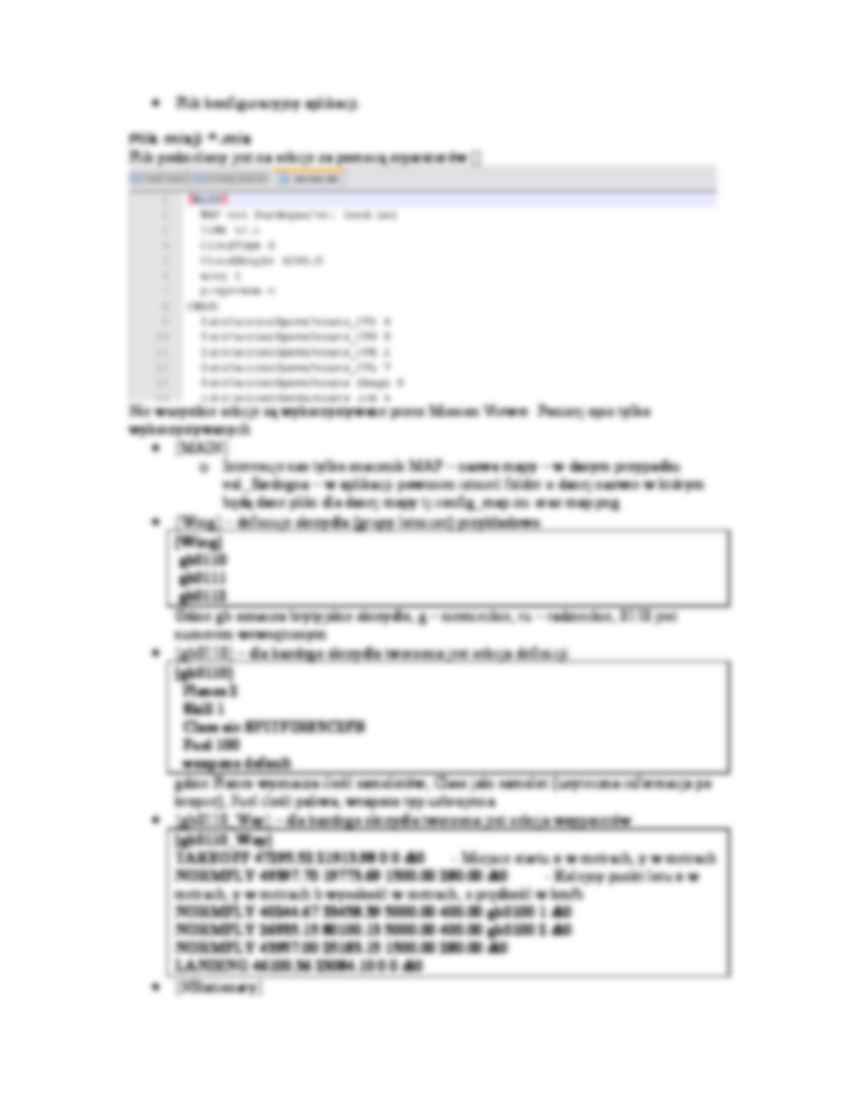 Specyfikacja funkcjonalna - Plik graficzny mapy - strona 2